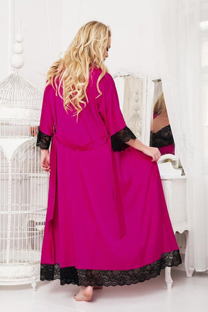Long bathrobe model 197569 Kalimo