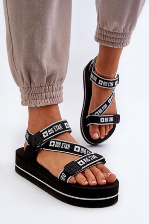 Platform sandals model 198196 Step in style
