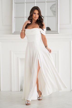 Long dress model 208193 Bicotone