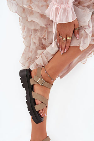 Platform sandals model 209896 Step in style