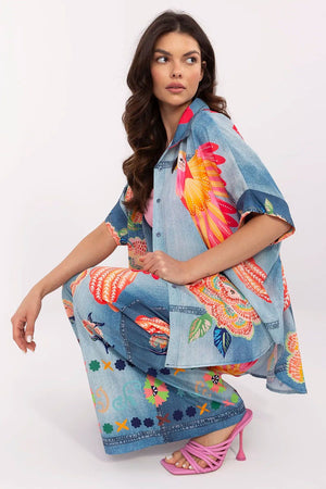 Short sleeve shirt model 210033 Italy Moda