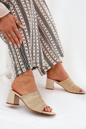 Heeled sandals model 210782 Step in style