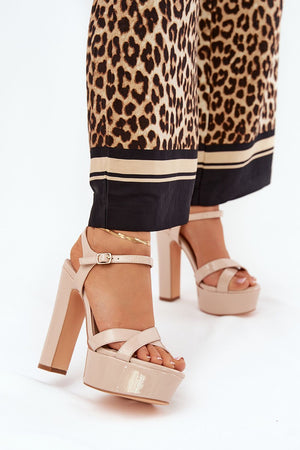 Heel sandals model 210802 Step in style