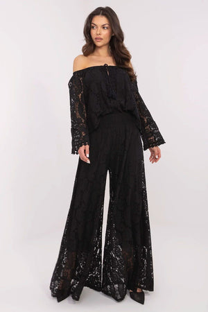 Lace pants model 211435 Italy Moda