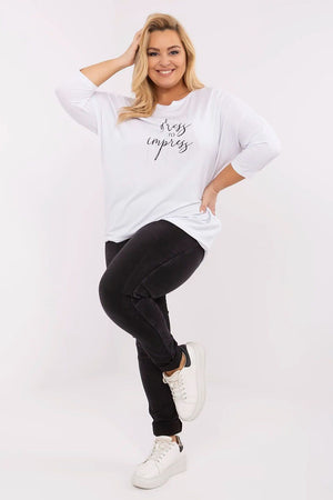 Plus size blouse model 212683 Relevance
