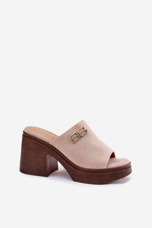 Heeled sandals model 213038 Step in style