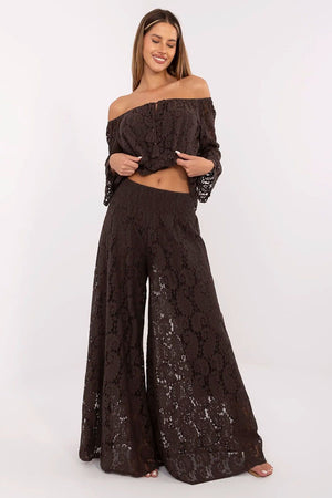 Lace pants model 214294 Italy Moda