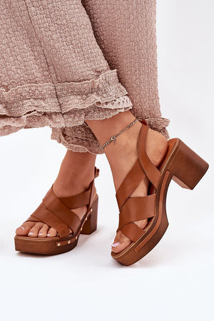 Heel sandals model 214390 Step in style