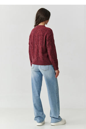 Jumper model 217359 Makadamia
