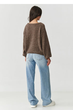 Jumper model 217388 Makadamia