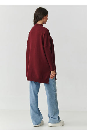 Jumper model 217404 Makadamia
