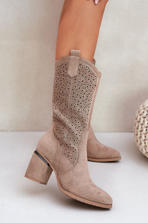 Open-work Boots model 218494 Step in style