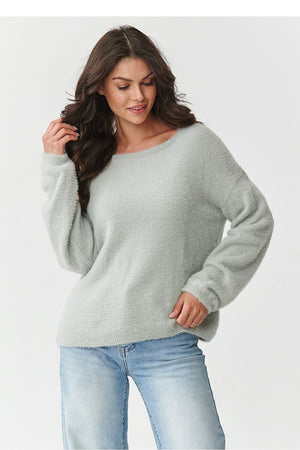 Jumper model 218806 Makadamia