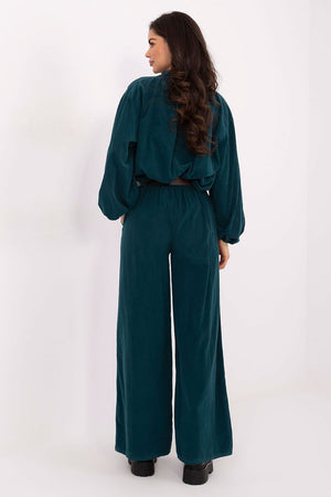 corduroy trousers model 220284 Italy Moda