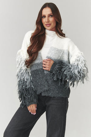Cardigan model 220770 Makadamia