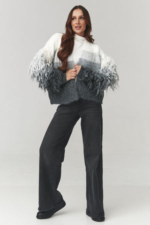 Cardigan model 220770 Makadamia