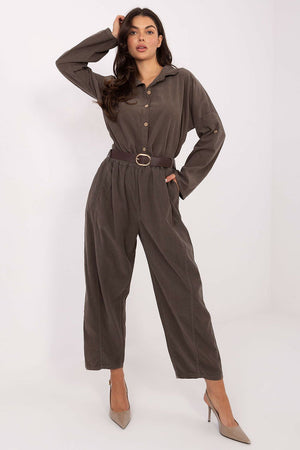 corduroy trousers model 220815 Italy Moda