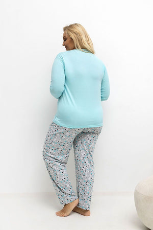 Plus Size Pajamas model 221184 Forever Pink