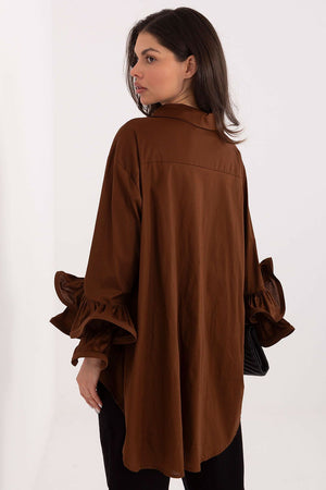 Long sleeve shirt model 222314 Italy Moda