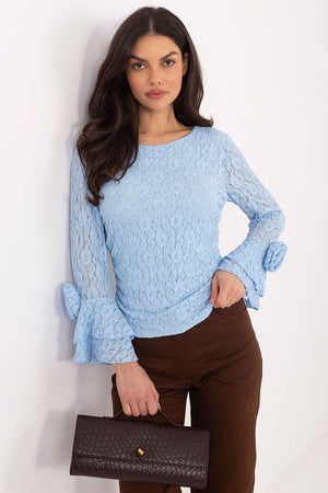 Lace blouse model 222738 Italy Moda