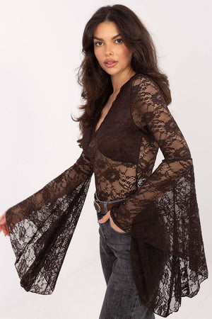 Lace blouse model 222811 Factory Price