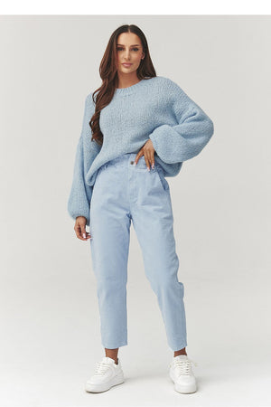 corduroy trousers model 223244 Makadamia