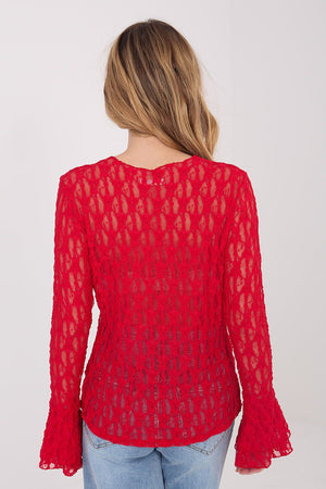 Lace blouse model 223405 Italy Moda