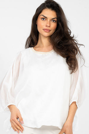 Blouse model 224050 Italy Moda