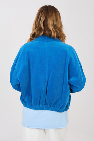 Corduroy jacket model 224984 Rue Paris