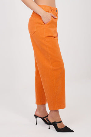 corduroy trousers model 225084 Rue Paris