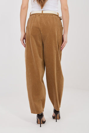 corduroy trousers model 225424 Rue Paris