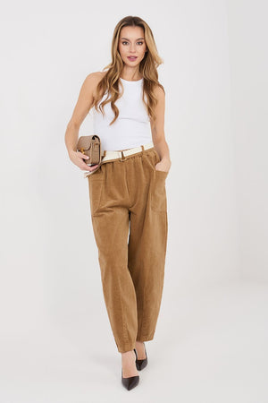 corduroy trousers model 225424 Rue Paris