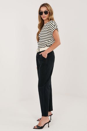 corduroy trousers model 226456 Italy Moda