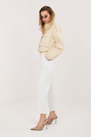 corduroy trousers model 226481 Italy Moda