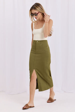 ~Spódnica jeansowa model 228029 Factory Price