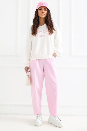 corduroy trousers model 228360 Rue Paris