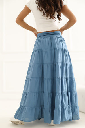 Long skirt model 229475 Italy Moda