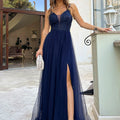  Long dress model 188223 Bicotone 