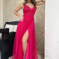  Long dress model 188224 Bicotone 