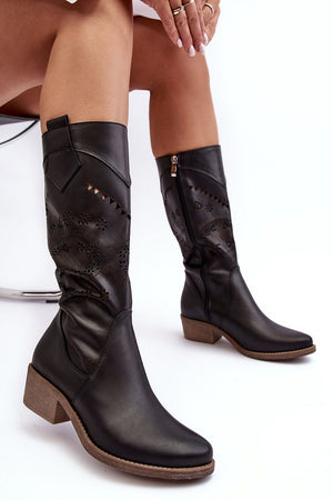  Open-work Boots model 192114 Step in style 