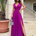  Long dress model 192639 Bicotone 