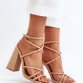  Heel sandals model 193935 Step in style 
