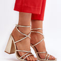 Heel sandals model 193938 Step in style 