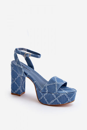 Heel sandals model 194141 Step in style 