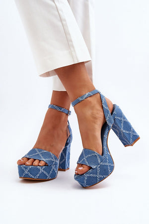  Heel sandals model 194141 Step in style 