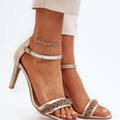  Heel sandals model 194688 Step in style 