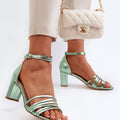  Heel sandals model 194991 Step in style 