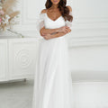  Long dress model 196092 Bicotone 