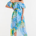  Long skirt model 196622 awama 