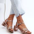  Heel sandals model 196656 Step in style 